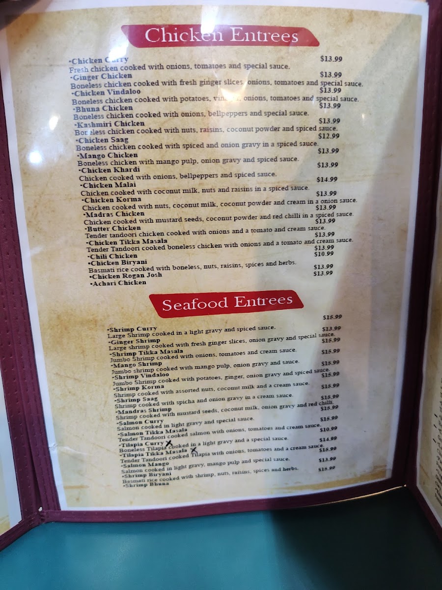 Indian Restaurant Universal Market Menu - Image 2