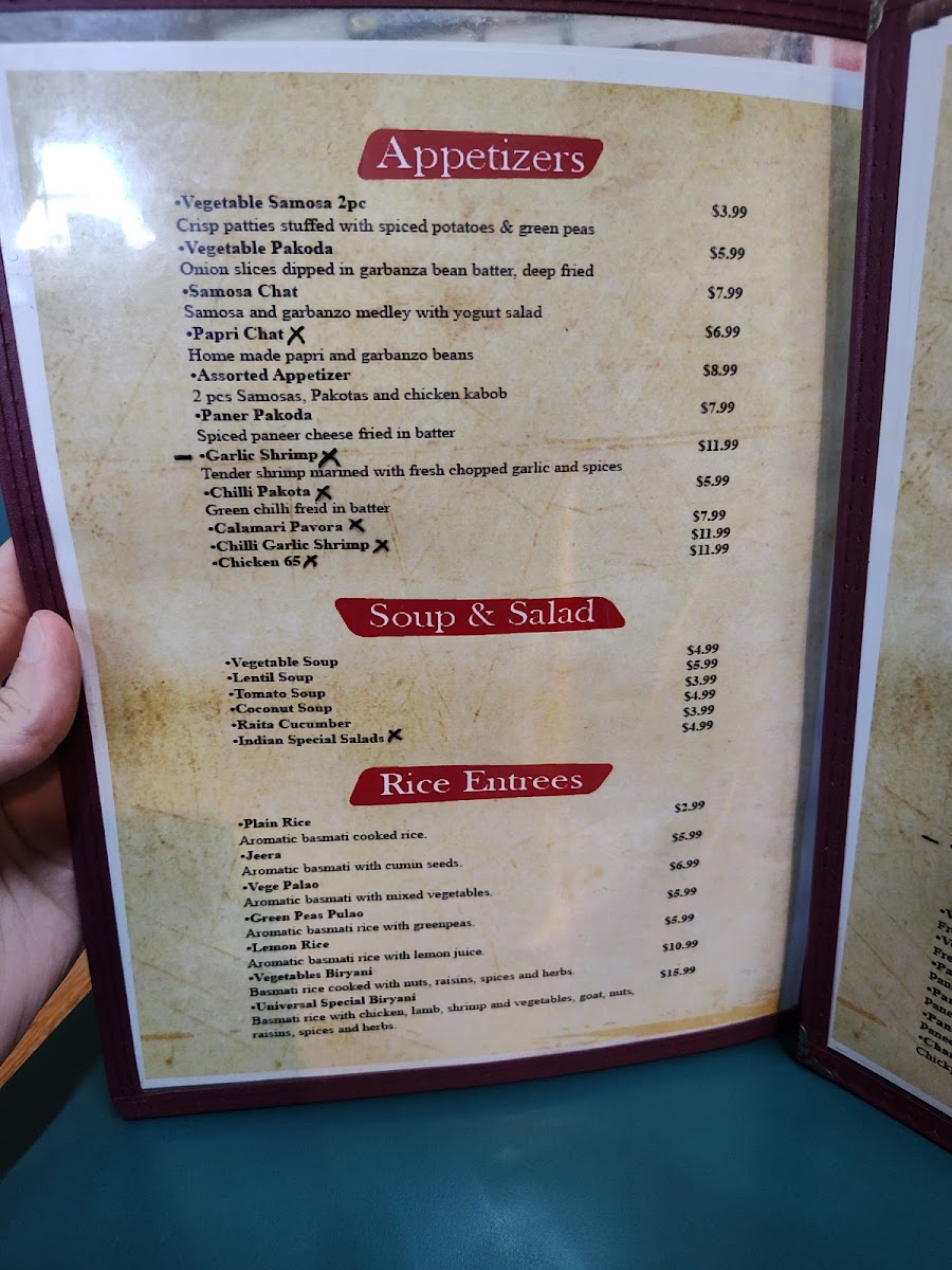 Indian Restaurant Universal Market Menu - Image 5